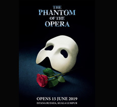 Andrew Lloyd Webber's THE PHANTOM OF THE OPERA to premiere in Kuala Lumpur