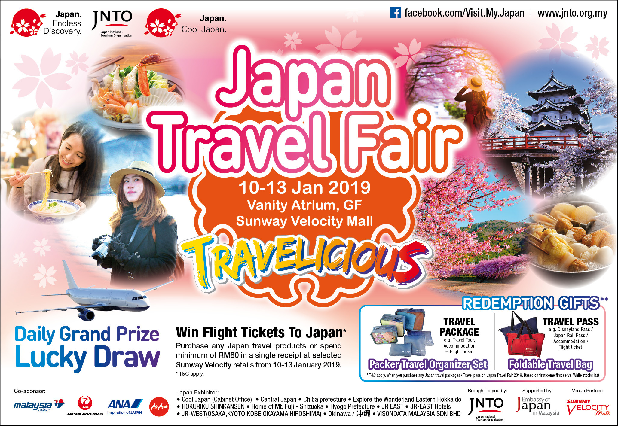 【Event】Japan Travel Fair - Mr. Takuya HIRAI Minister of State for Cool Japan Strategy will attend the talk show @ KL